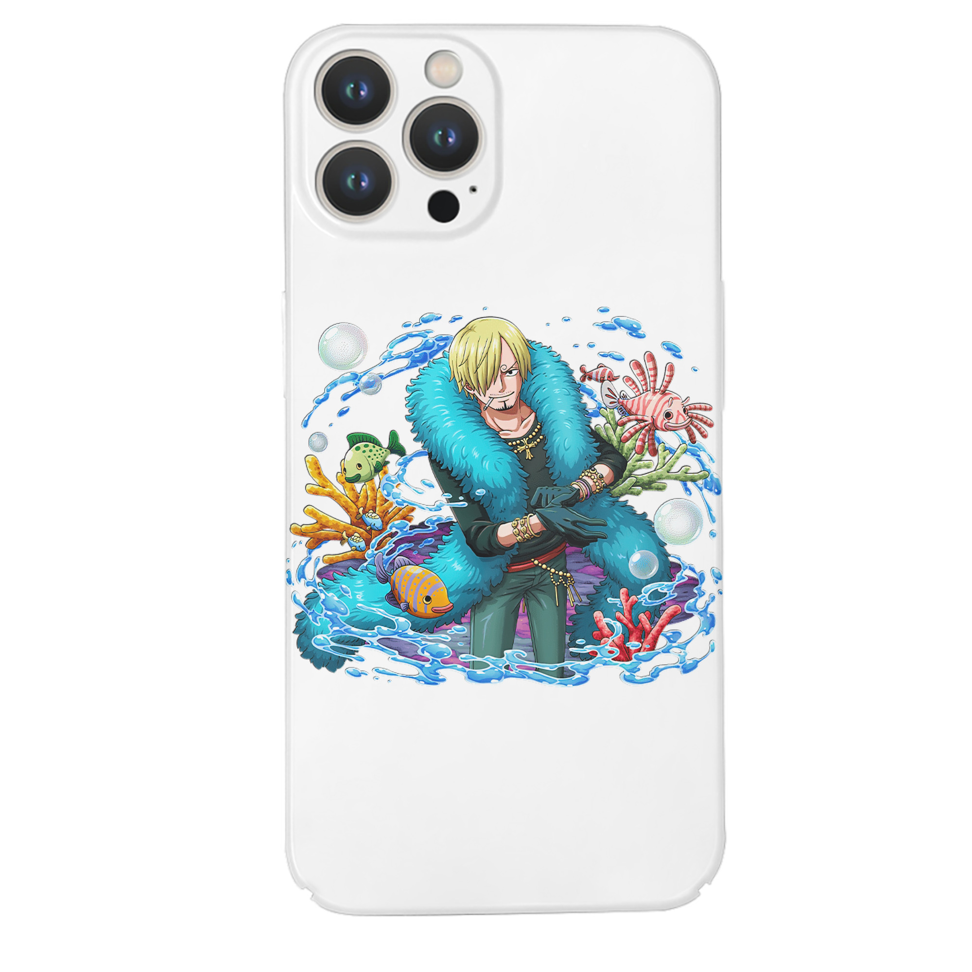 （画像用） ワンピース サンジ ONE PIECE Sanji 【iPhone 14シリーズ対応】ハードケース